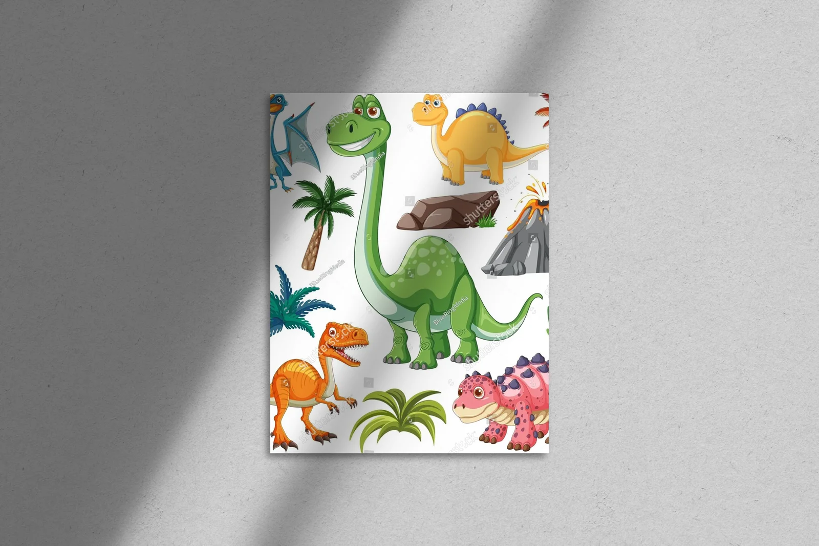Radosna podróż wśród dinozaurów i wulkanów