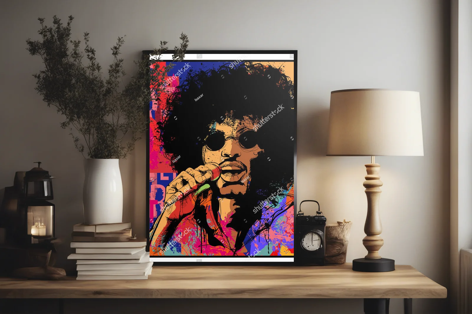 Fikcyjny portret rockowej gwiazdy lat 70.