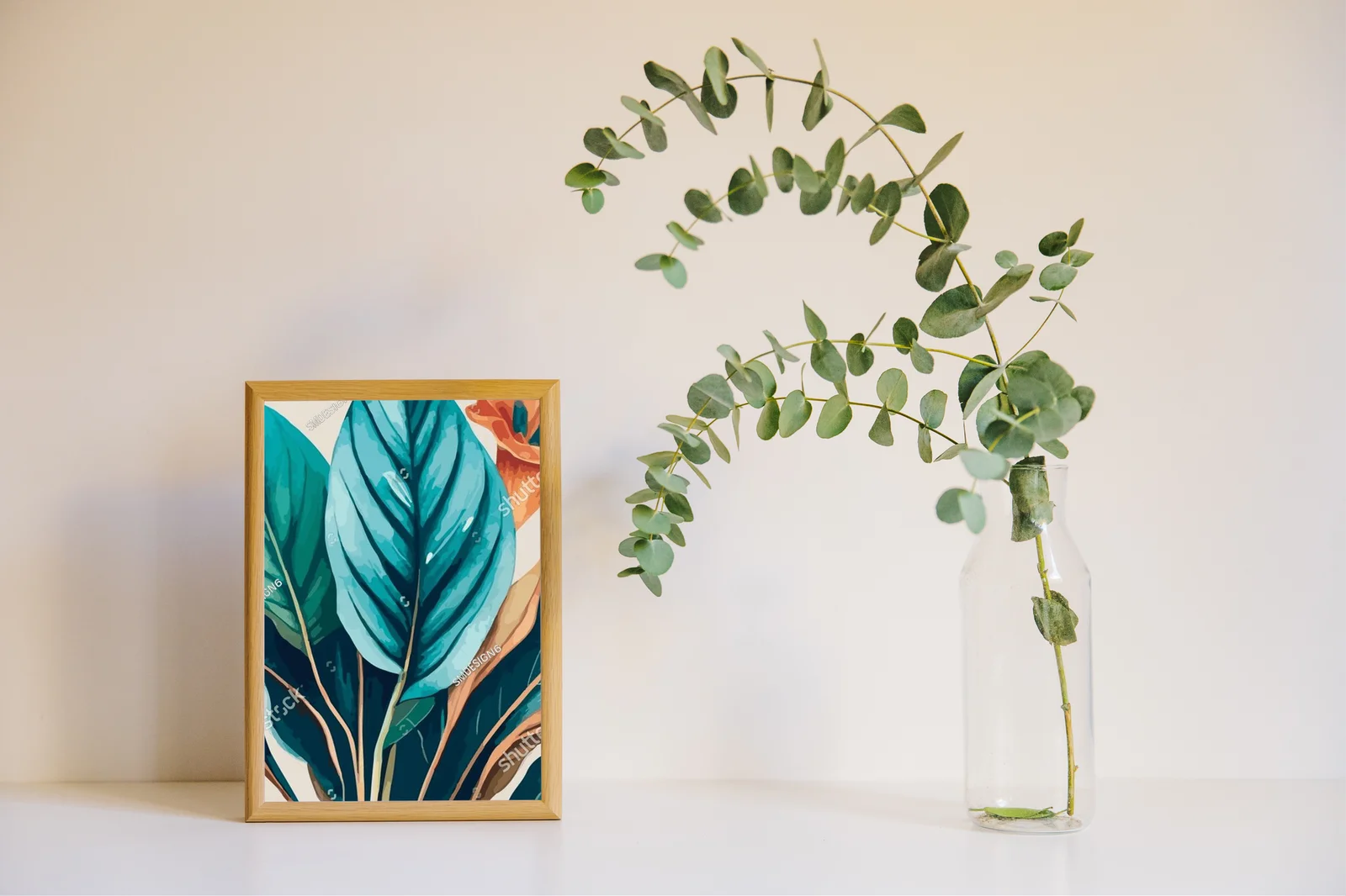 Botaniczna impresja w delikatnych odcieniach