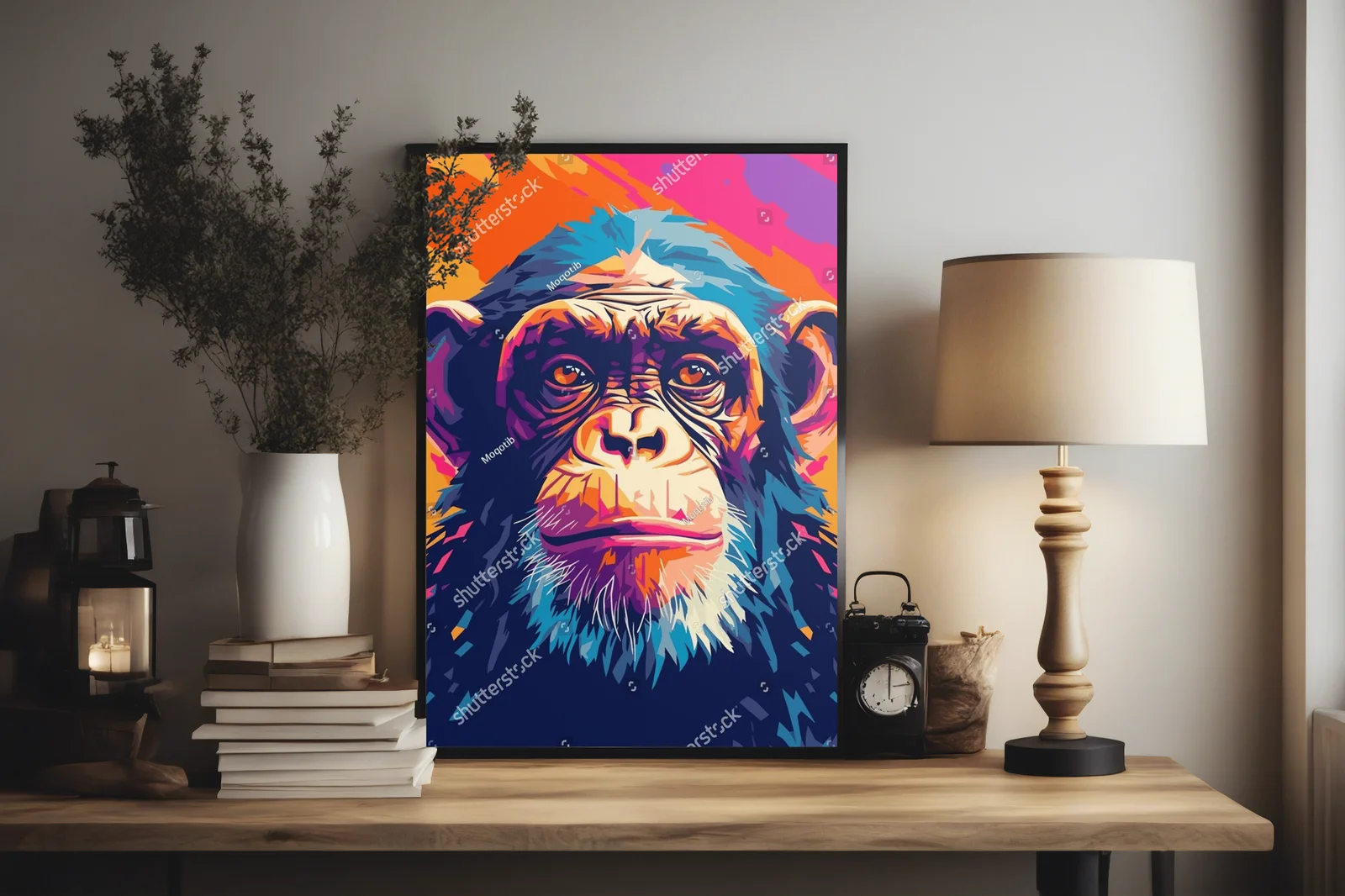 Fascynujący świat pop artu zwierząt w odważnych kolorach