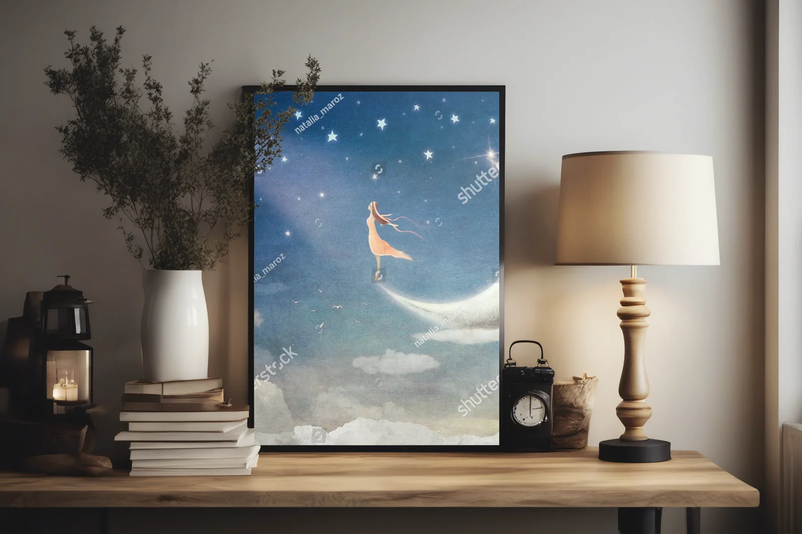 Magiczne marzenia w blasku księżyca