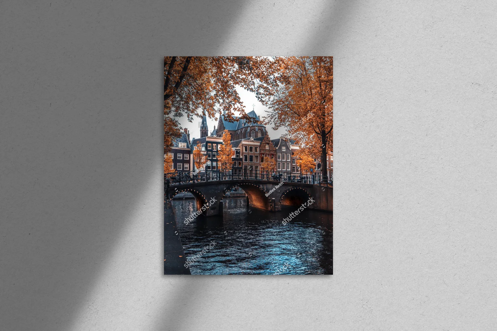 Magia jesieni w amsterdamskim krajobrazie