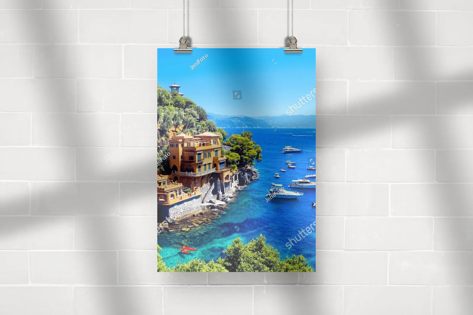 Luksusowe wille nadmorskie w Portofino
