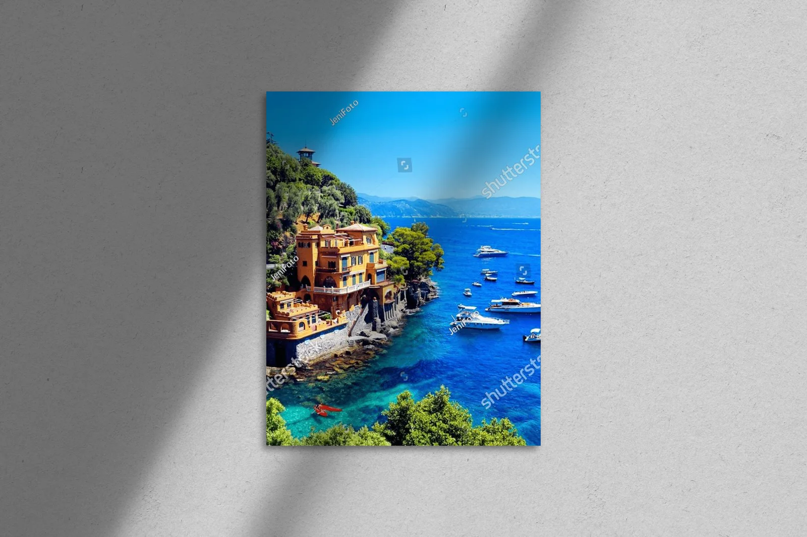 Luksusowe wille nadmorskie w Portofino