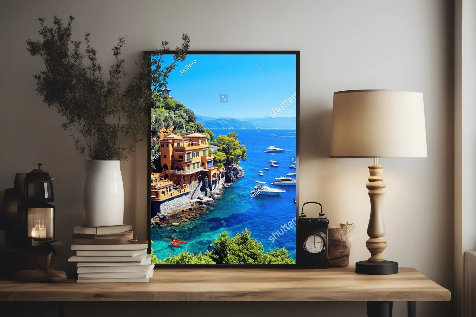 Luksusowe wille nadmorskie w Portofino
