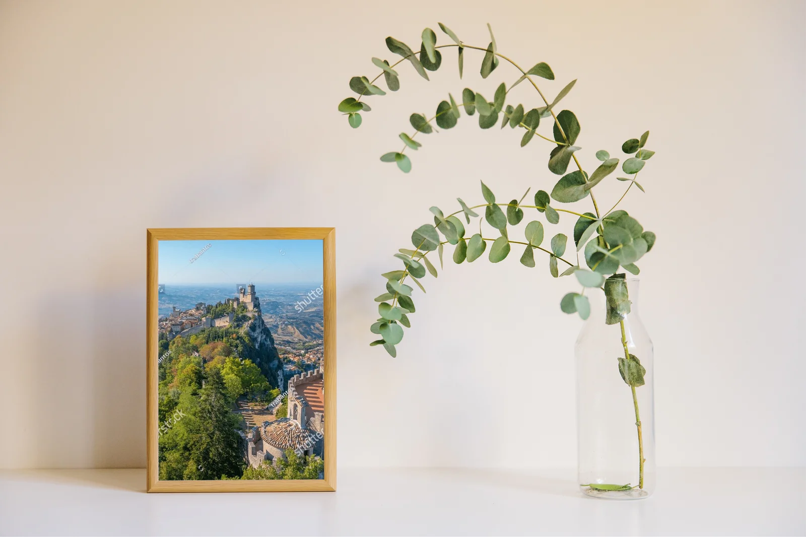 Zachwycająca panorama San Marino w błękicie