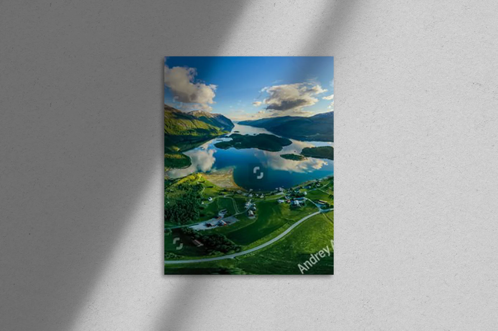 Zachwycająca panorama norweskich krajobrazów
