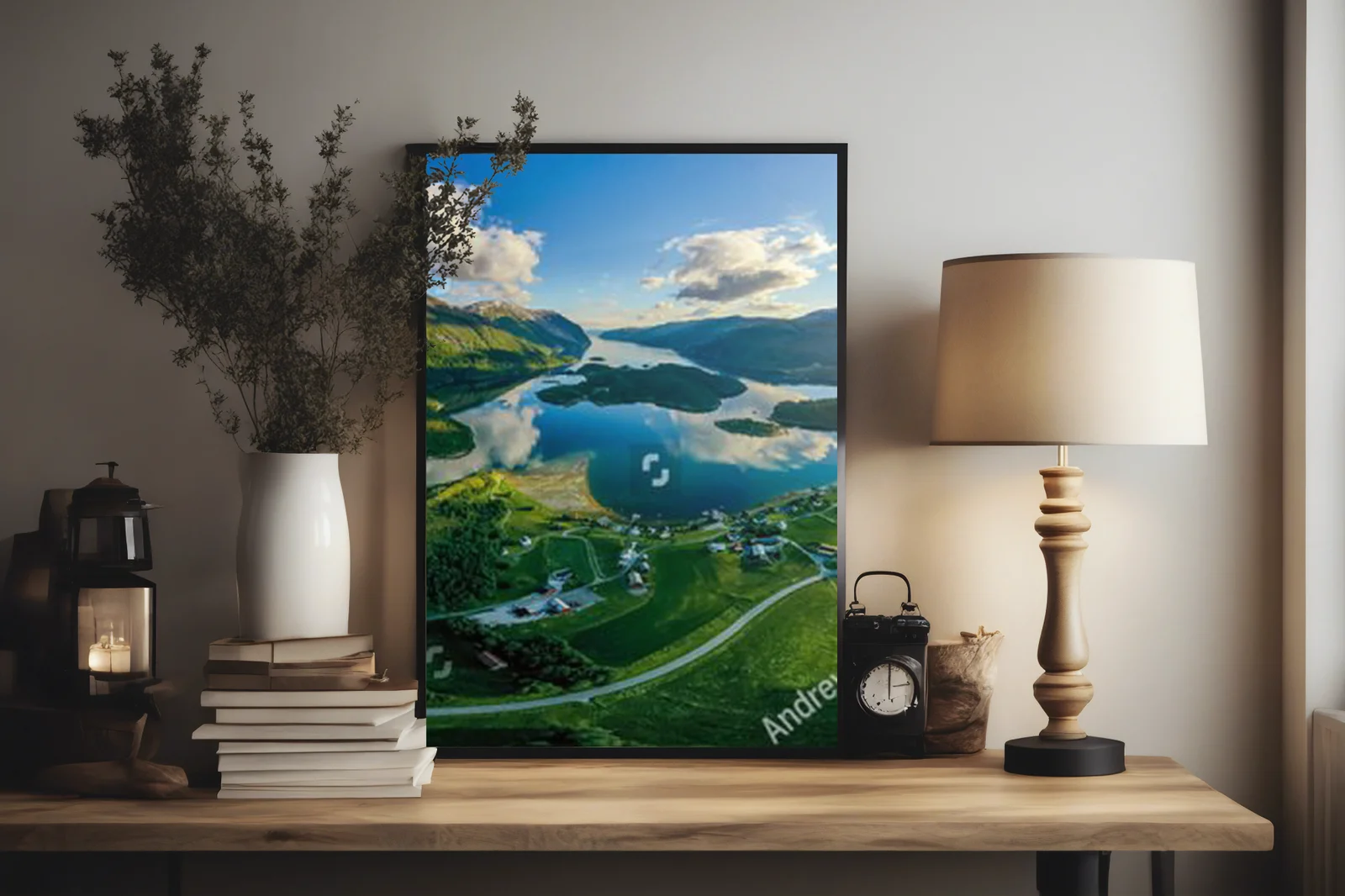 Zachwycająca panorama norweskich krajobrazów