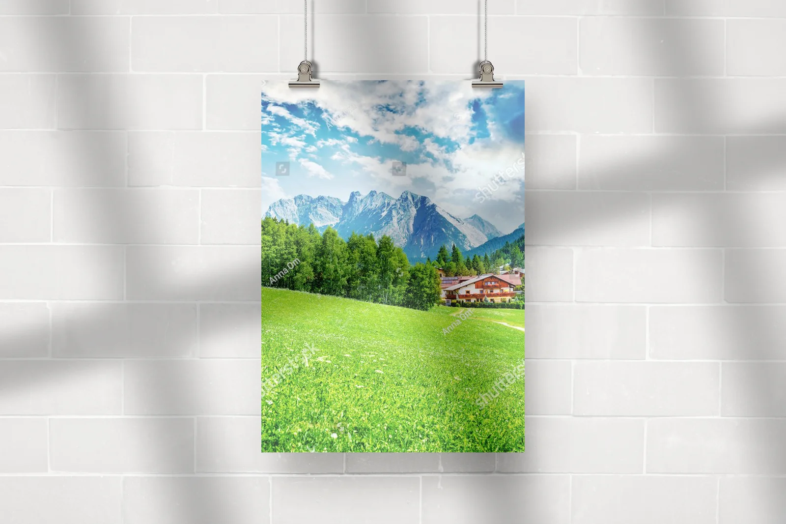 Urokliwy widok na alpejską wioskę Seefeld
