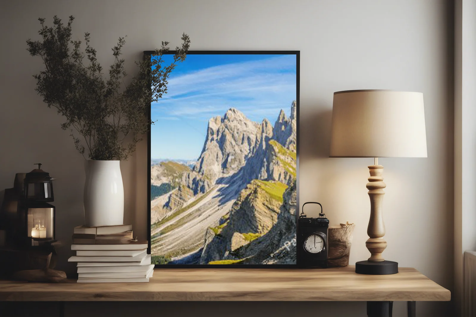 Majestatyczny szczyt Seceda w Dolomitach