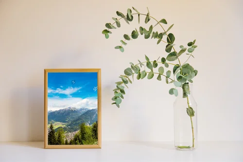 Panoramiczny widok na Interlaken w letnim słońcu