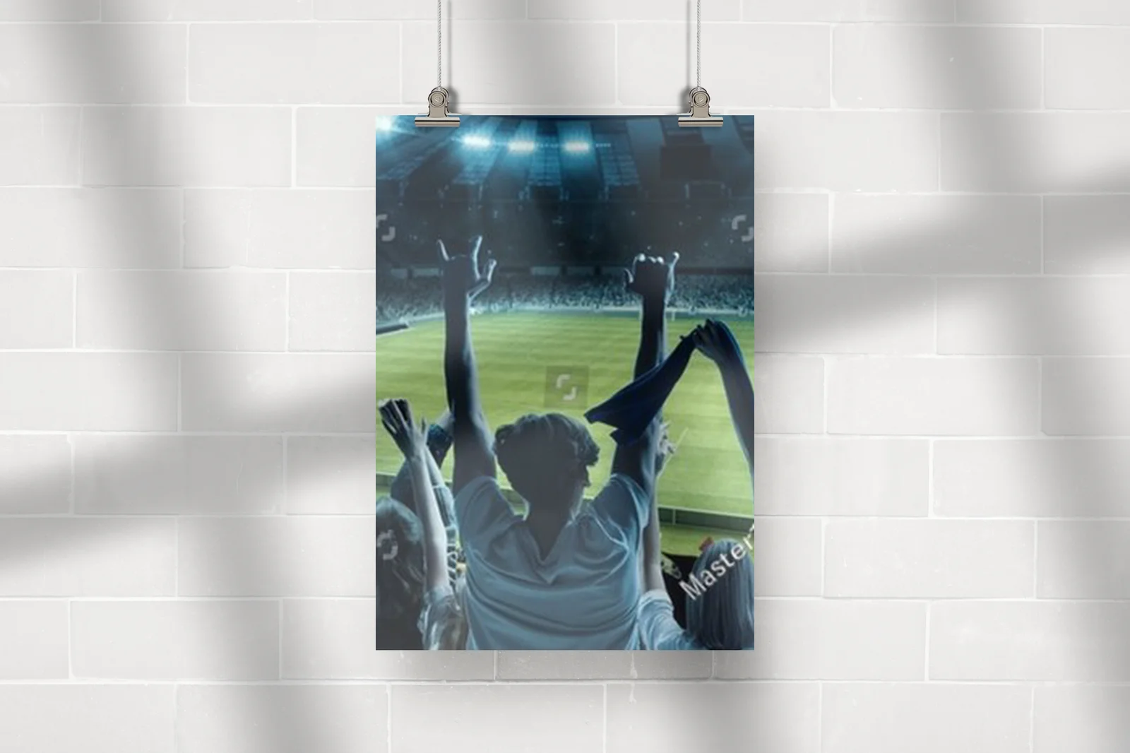 Ekscytująca atmosfera kibiców na stadionie