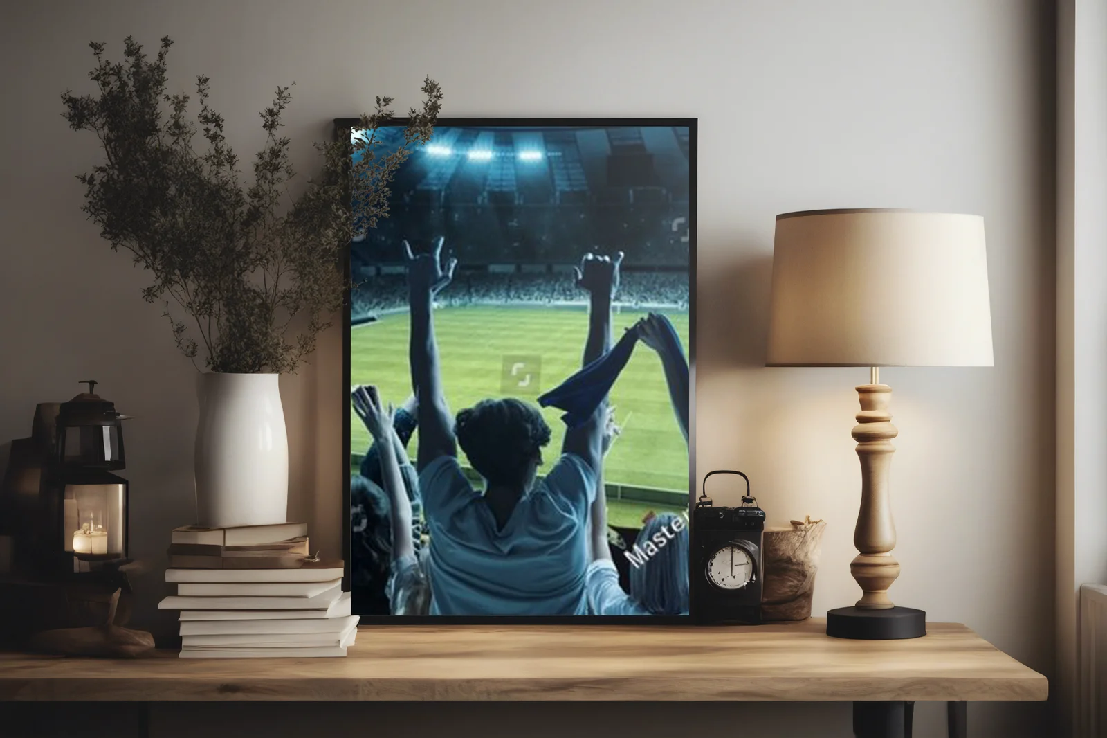Ekscytująca atmosfera kibiców na stadionie