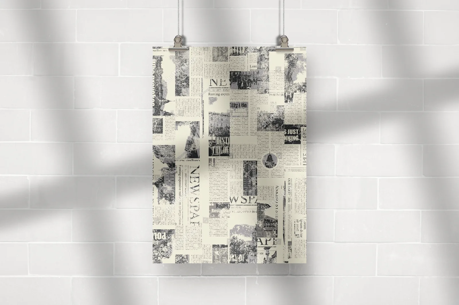 Retro inspiracje: Klipart w stylu vintage na tle grunge