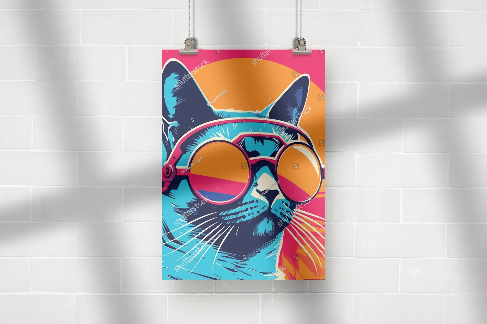 Feline magii w wyrazistych barwach radości