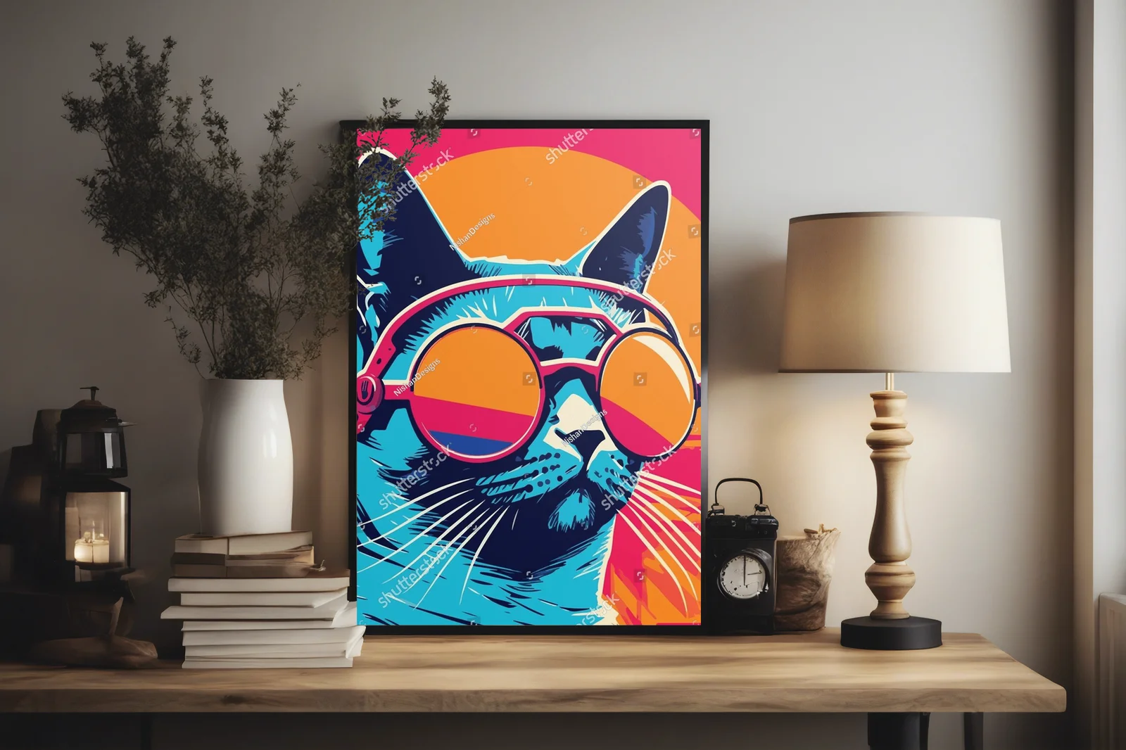 Feline magii w wyrazistych barwach radości