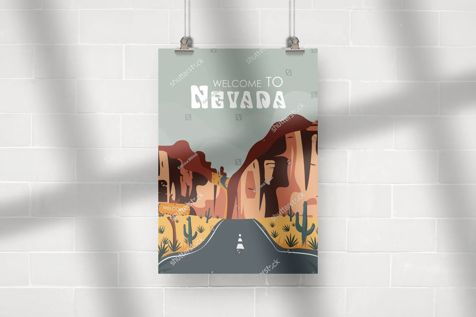 Podróż przez malowniczą Nevadę w retro stylu