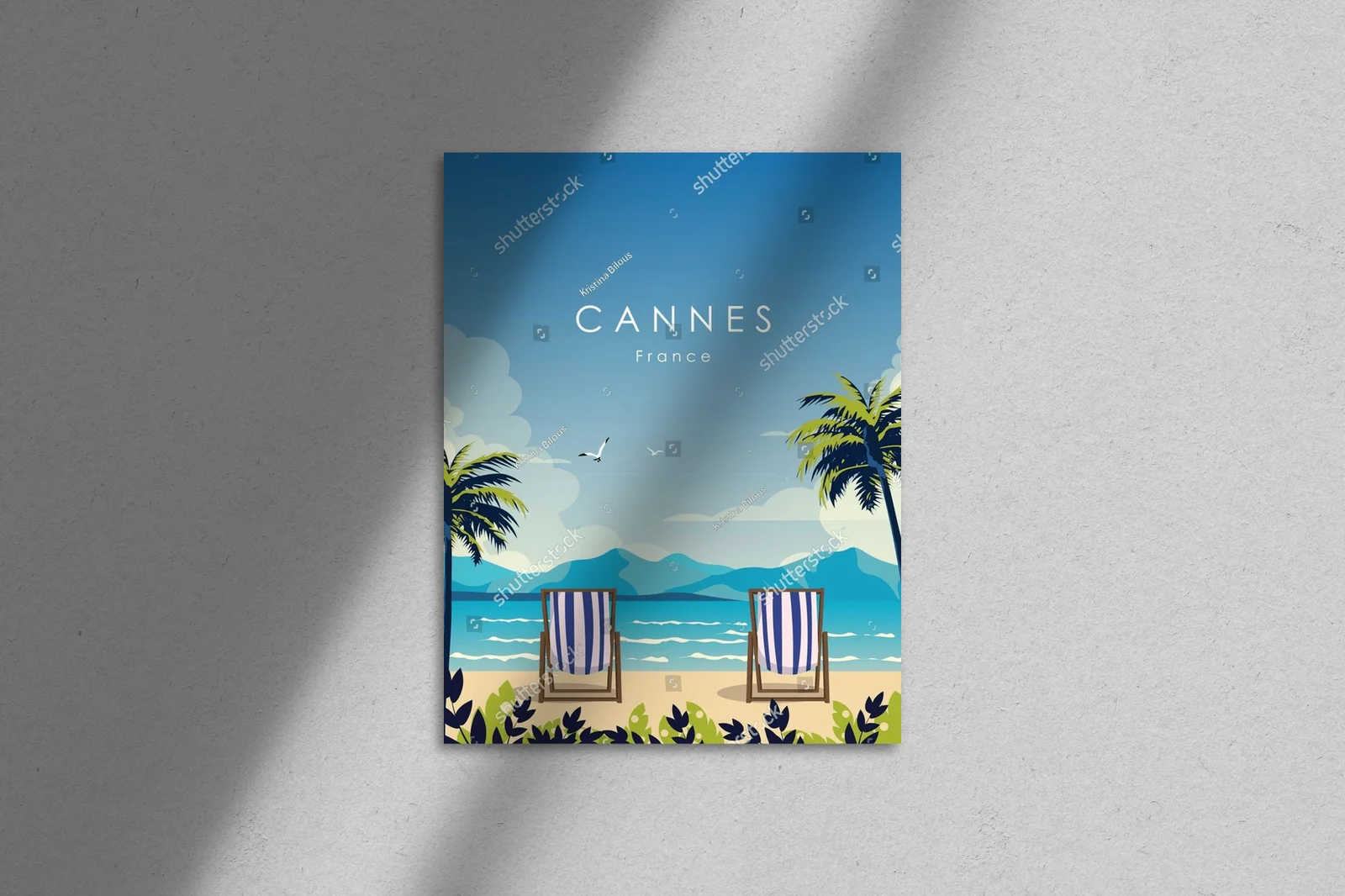 Urokliwe Cannes: Słoneczny pejzaż Riwierze