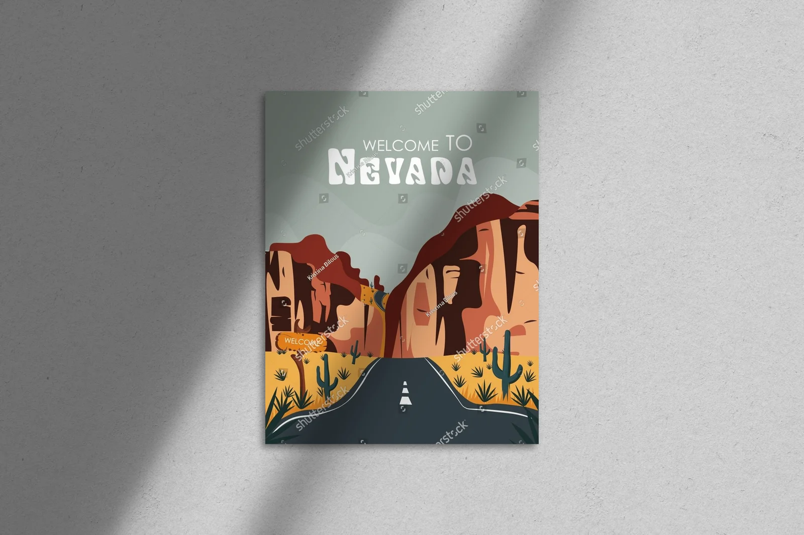 Podróż przez malowniczą Nevadę w retro stylu