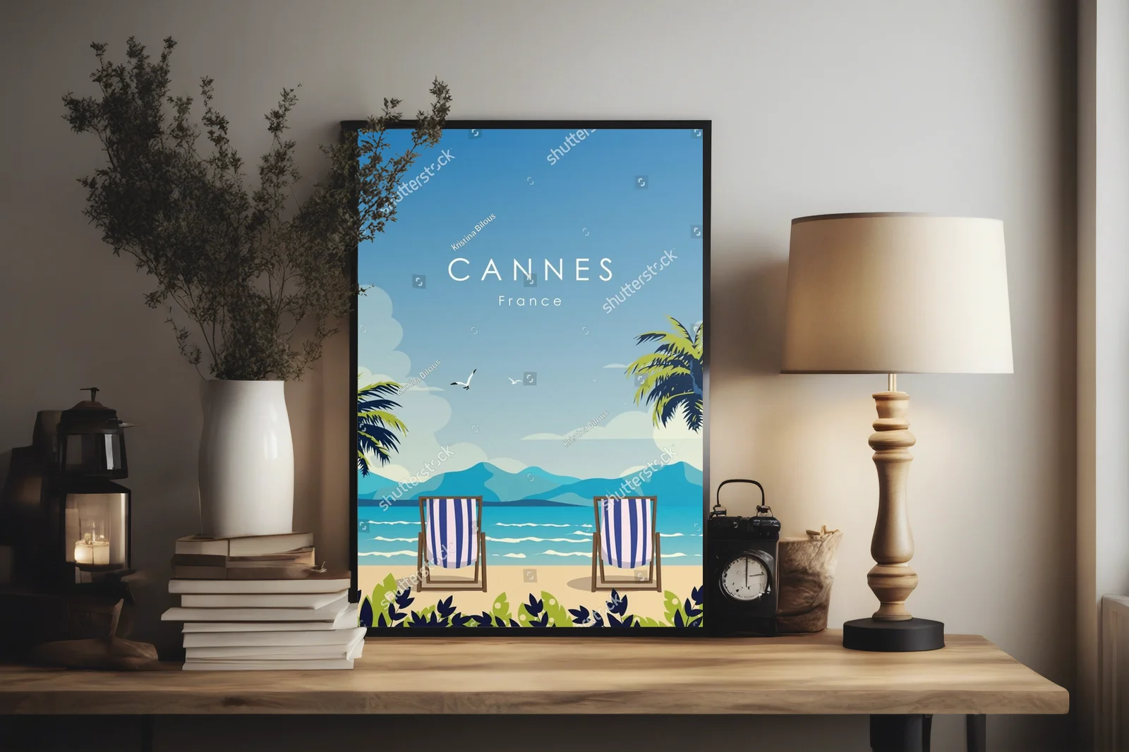 Urokliwe Cannes: Słoneczny pejzaż Riwierze