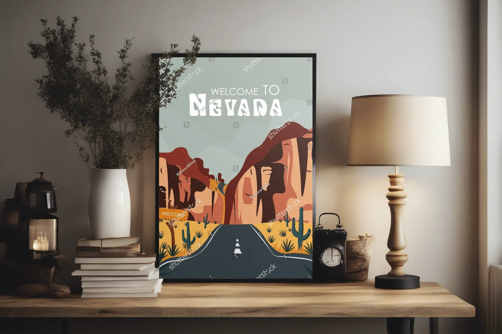 Podróż przez malowniczą Nevadę w retro stylu