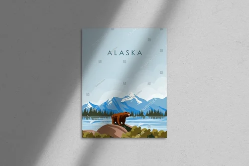 Alaska w pastelowych odcieniach przygody