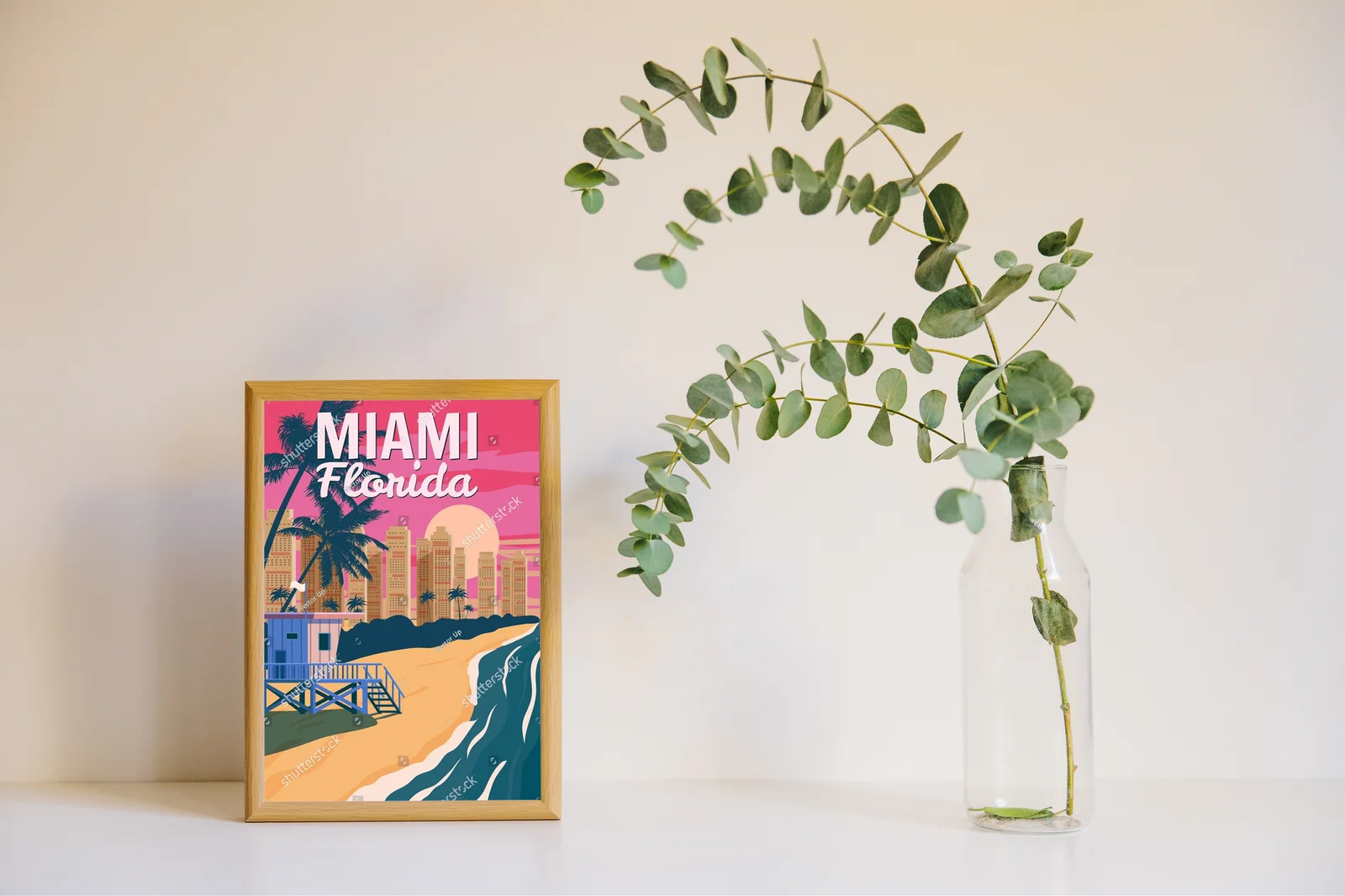 Retro raj w pastelowych odcieniach Miami