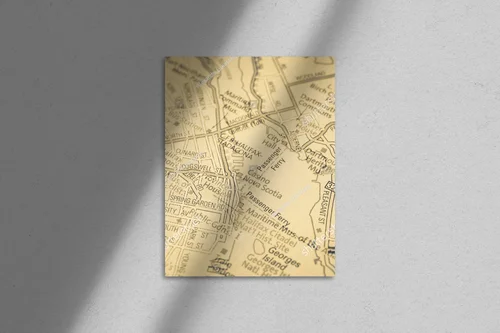 Halifax - Mapa odkryć w słonecznych odcieniach