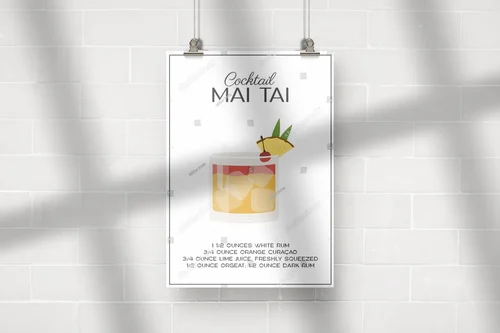 Tropikalna rozkosz Mai Tai w minimalistycznym wydaniu