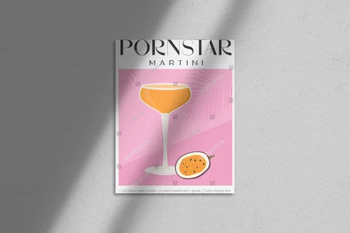 Koktajl Pornstar Martini - letnia zmysłowa kompozycja