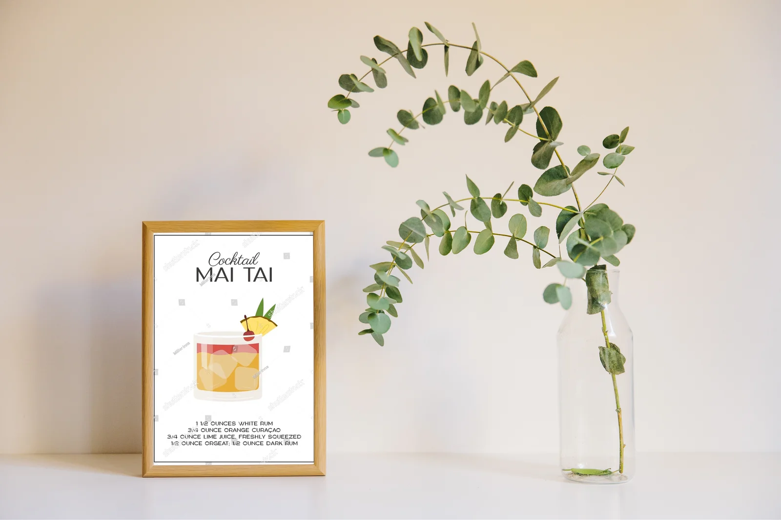 Tropikalna rozkosz Mai Tai w minimalistycznym wydaniu