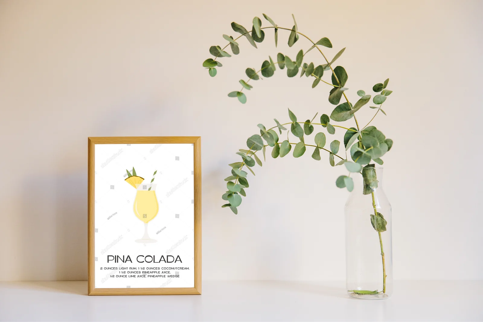 Tropikalna Pina Colada w letnim klimacie