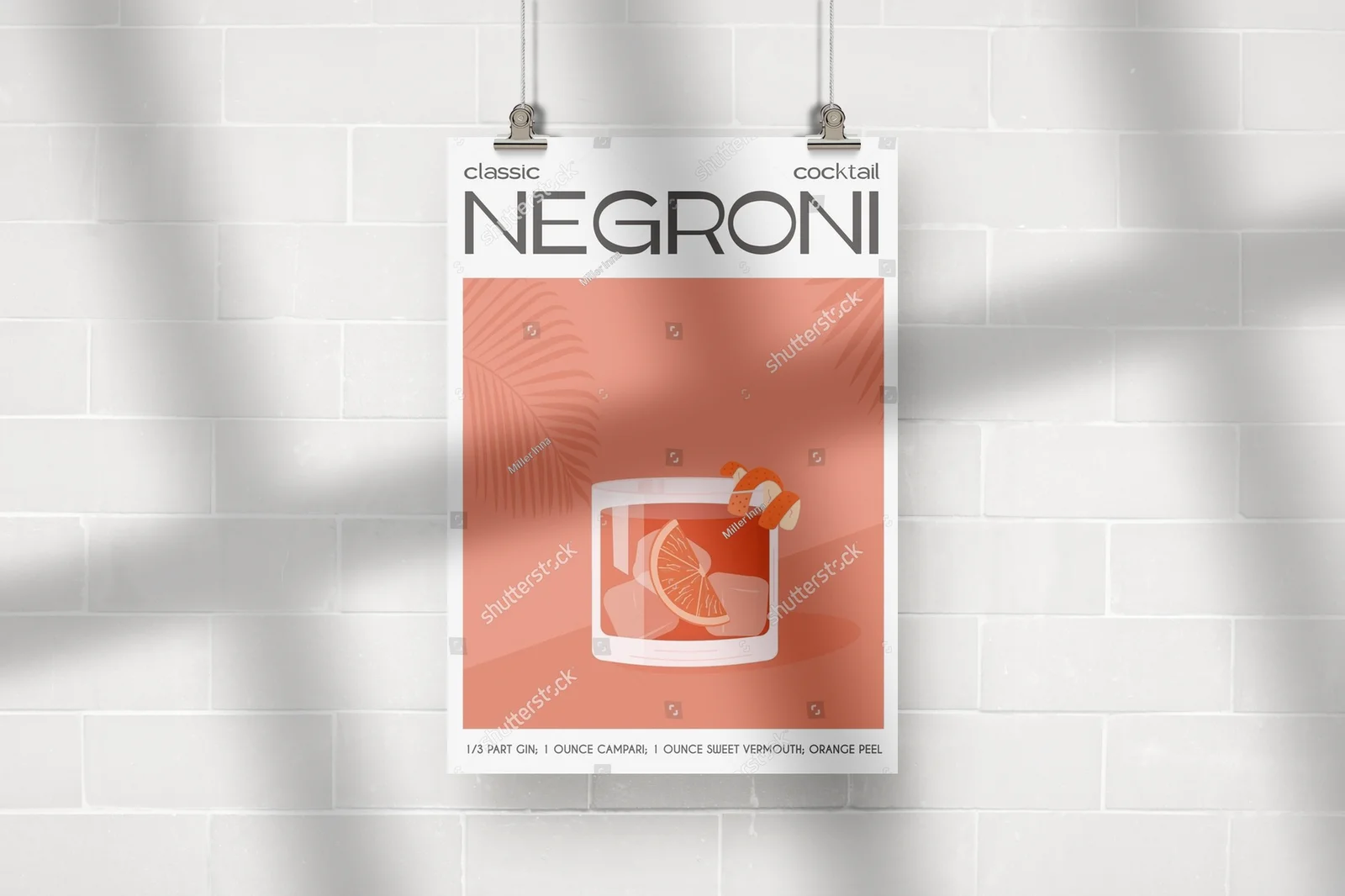 Elegancka kompozycja Negroni w letniej odsłonie