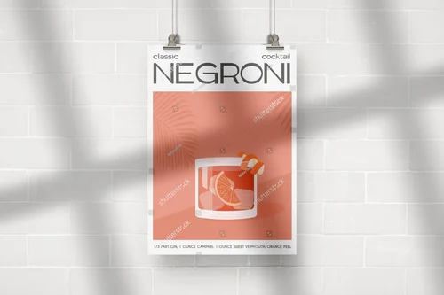 Elegancka kompozycja Negroni w letniej odsłonie