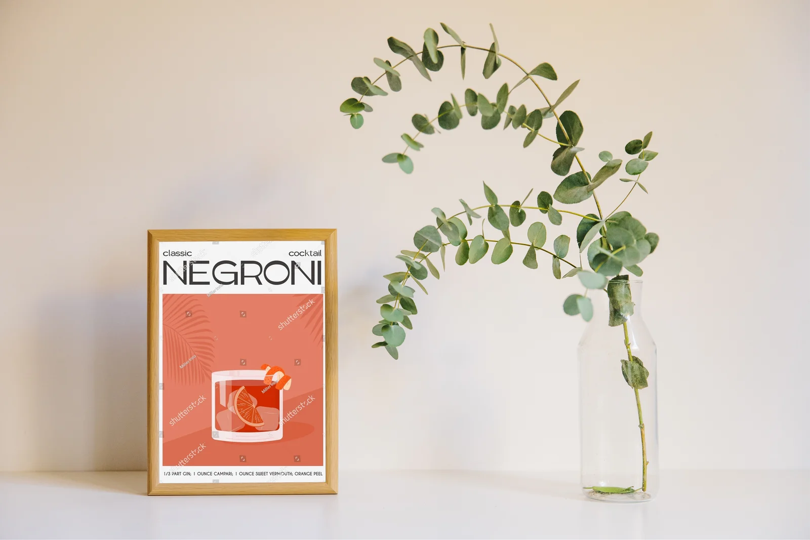Elegancka kompozycja Negroni w letniej odsłonie