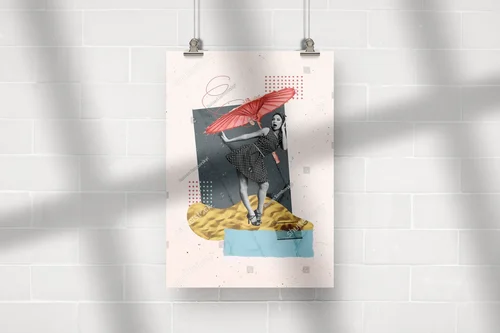Elegancka pin-up w pastelowej palecie pełnej emocji