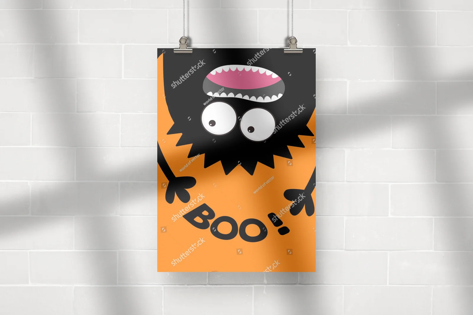 Urocze potwory w radosnej Halloweenowej atmosferze