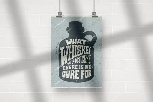Nostalgiczna kompozycja inspirowana whiskey