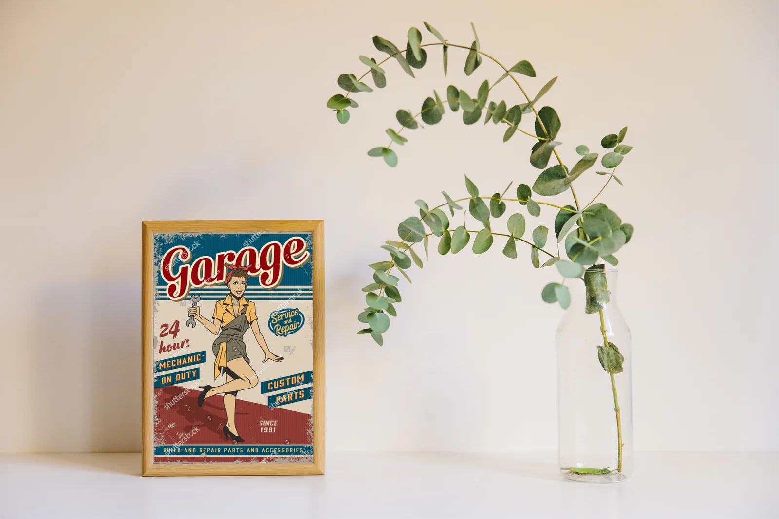 Retro garaż: urok w mechanicznym wydaniu