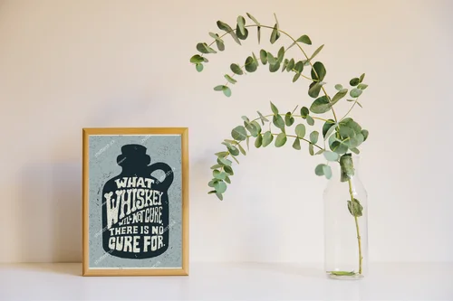 Nostalgiczna kompozycja inspirowana whiskey