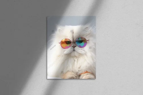 Urokliwy kociak w modnym stylu Fairy Kei