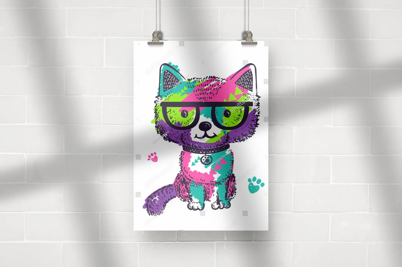 Kolorowy świat pop-artowych pupili w geometrze