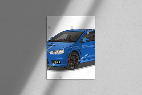 Elegancki sedan w nowoczesnym stylu