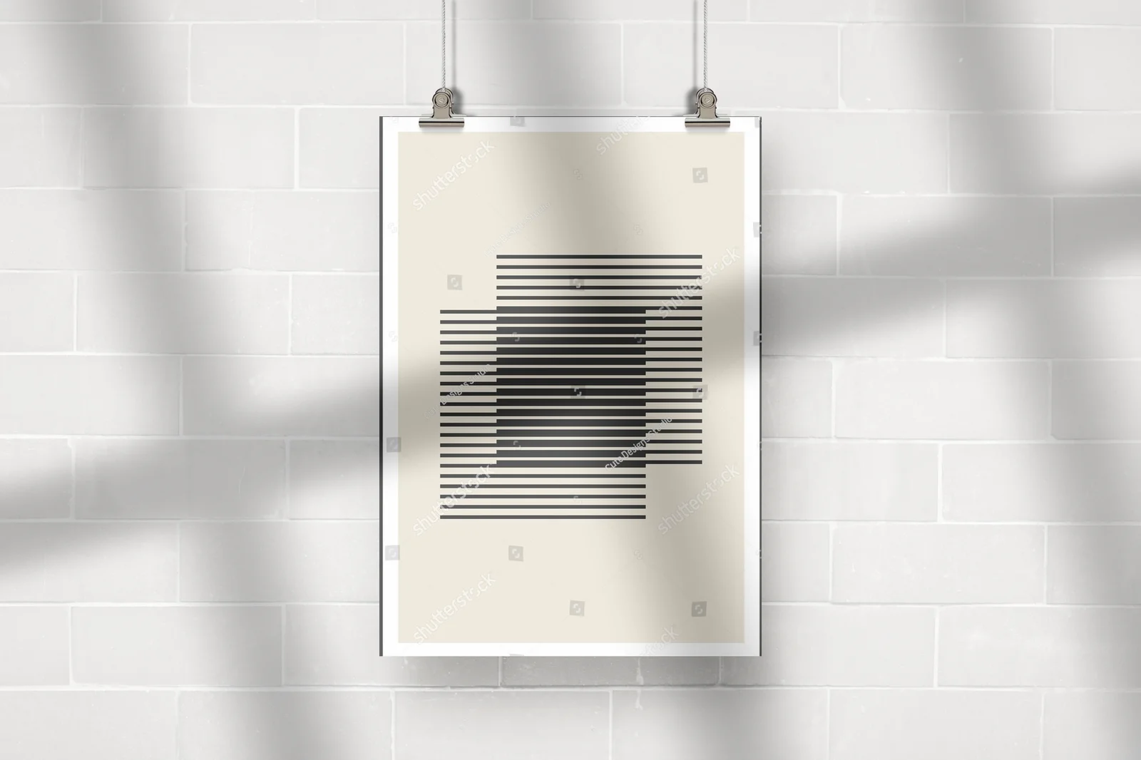 Geometryczne kształty w minimalistycznych odcieniach