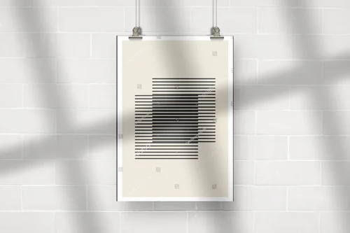 Geometryczne kształty w minimalistycznych odcieniach