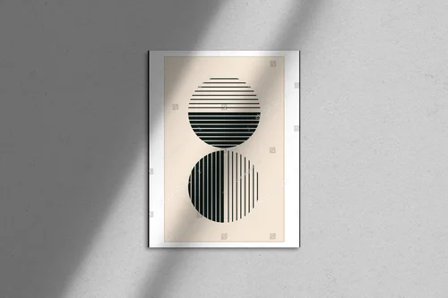 Geometryczna elegancja w odcieniach pastelek