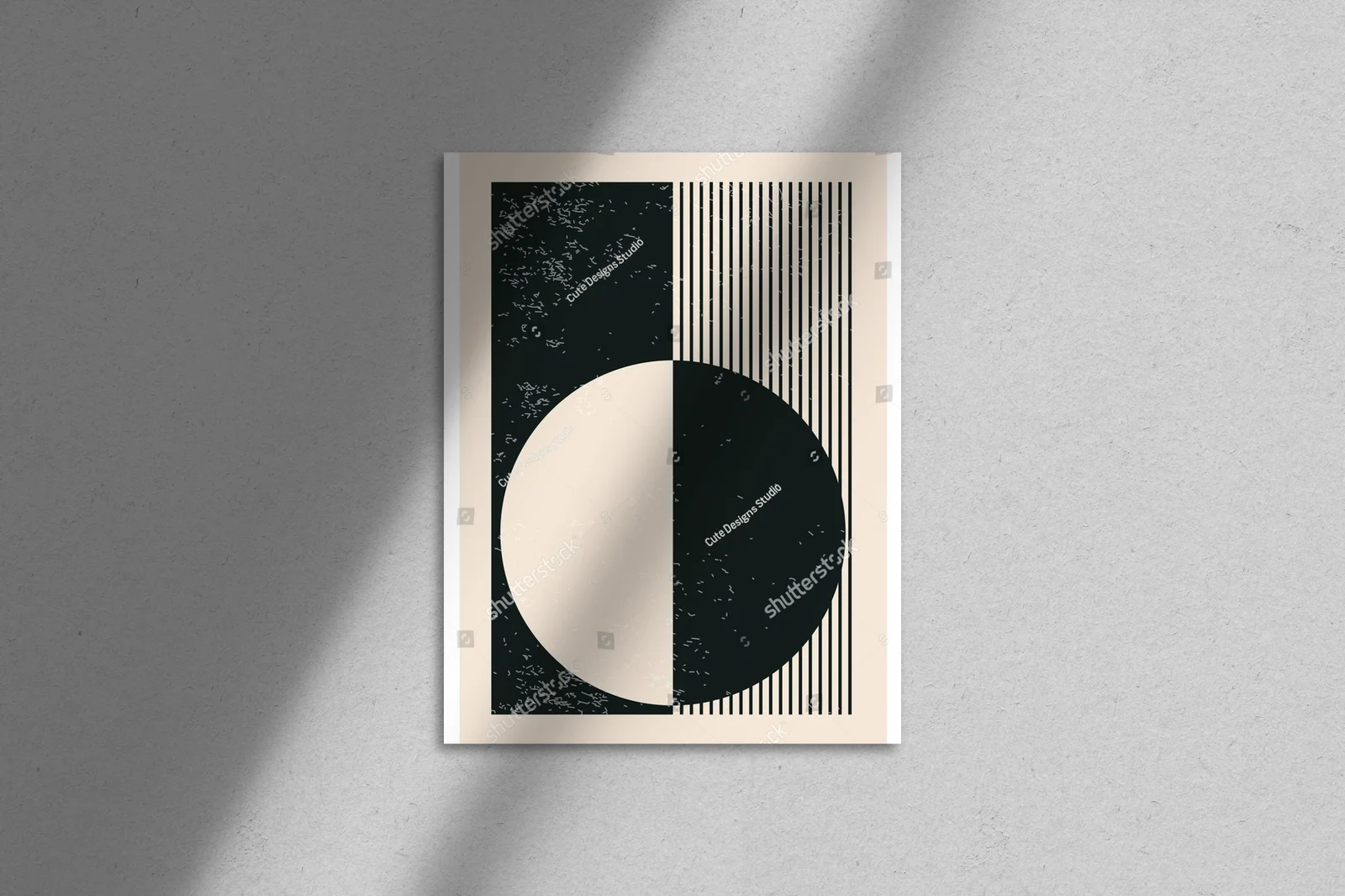 Geometryczny blask lat 20. w pastelowych odcieniach