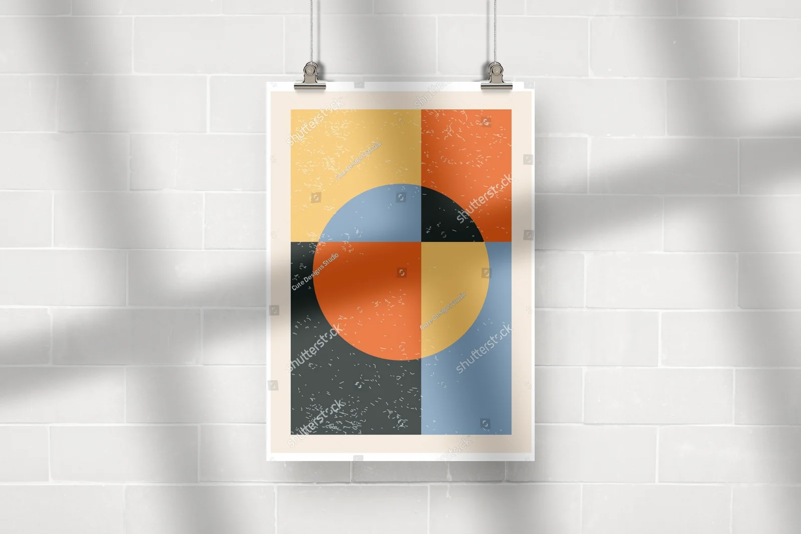 Geometryczne inspiracje w delikatnych tonach