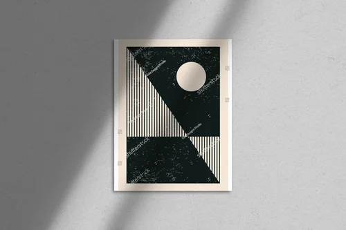 Geometryczne inspiracje w stonowanej kolorystyce
