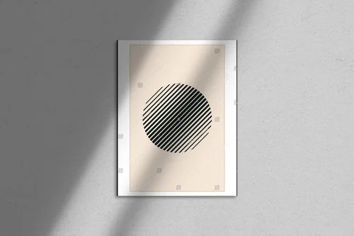 Geometryczna elegancja w pastelowych odcieniach